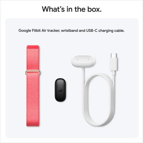 Google Fitbit Air Fitness Tracker, Berry-3