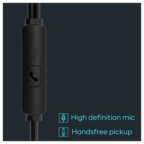 Govo GoBass 610 Wired Earphone with Super Bass, Black-3