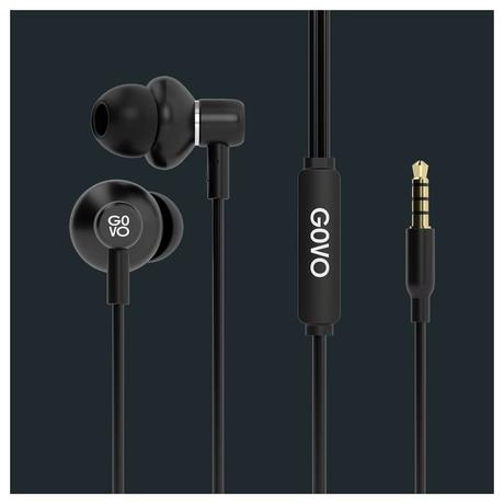 Govo GoBass 610 Wired Earphone with Super Bass, Black-5