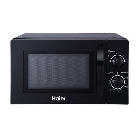 Haier HIL2001MWPH 20 litres Solo Microwave Oven, 5 Multi Power Level, 35 Mins Cooking Timer, Black-0