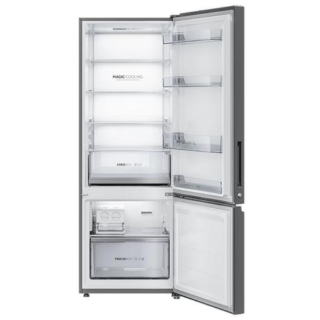 Haier 445 litres 2 Star Double Door Refrigerator, Inox Steel HRB-4952BIS-P-4