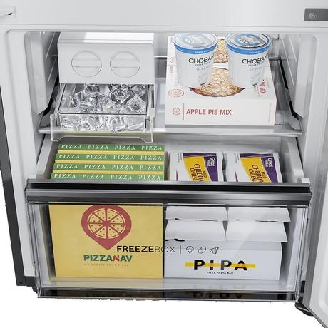Haier 445 litres 2 Star Double Door Refrigerator, Inox Steel HRB-4952BIS-P-6