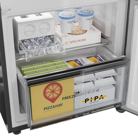 Haier 445 litres 2 Star Double Door Refrigerator, Inox Steel HRB-4952BIS-P-7