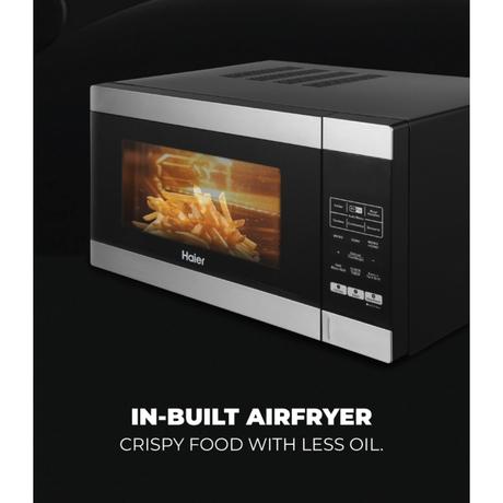 Haier 30 L Convection Microwave Oven with In-built Air Fryer Function & Motorized Rotisserie-1