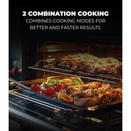 Haier 30 L Convection Microwave Oven with In-built Air Fryer Function & Motorized Rotisserie-5