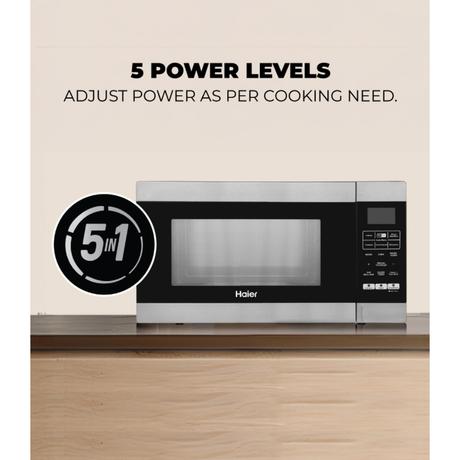Haier 30 L Convection Microwave Oven with In-built Air Fryer Function & Motorized Rotisserie-6