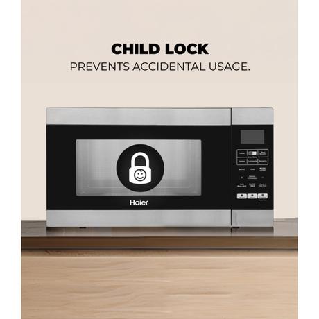 Haier 30 L Convection Microwave Oven with In-built Air Fryer Function & Motorized Rotisserie-9