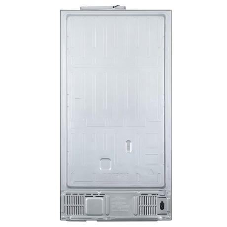 Haier 598 L 3 Star Side by Side Refrigerator with WIFI Enabled Smart Sense AI, Black Glass, HRT-683KGU1-12