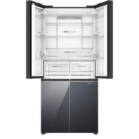 Haier 520 L 3 Star Frost Free Side by Side Convertible Refrigerator, HRB-600MGU1, Mirror Glass-4