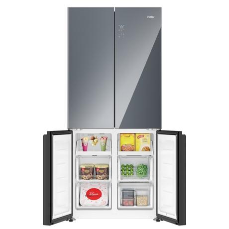 Haier 520 L 3 Star Frost Free Side by Side Convertible Refrigerator, HRB-600MGU1, Mirror Glass-7