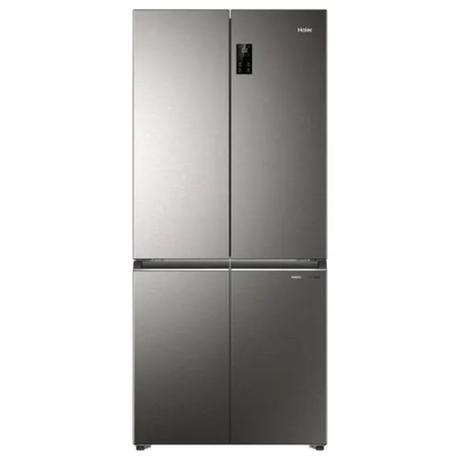 Haier 520 L, 4 Door Side by Side Refrigerator with 85% Convertible Fridge Space & Expert Inverter Technology (HRB-600IS, Inox Steel)-0