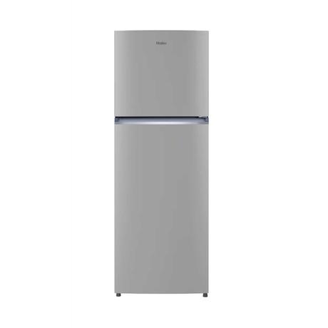 Haier 240 L 2 Star Double Door Refrigerator (HRF-2902IEBSA-P, Brushline Silver)-0