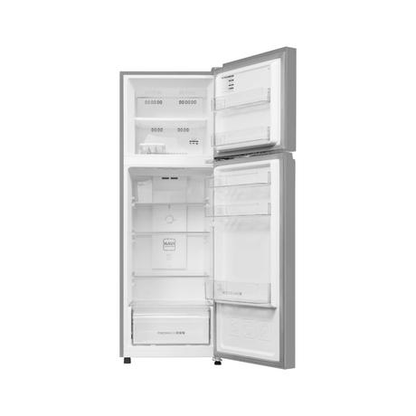 Haier 240 L 2 Star Double Door Refrigerator (HRF-2902IEBSA-P, Brushline Silver)-3