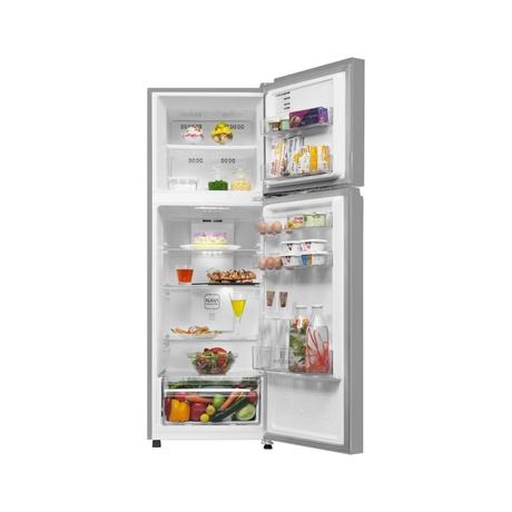 Haier 240 L 2 Star Double Door Refrigerator (HRF-2902IEBSA-P, Brushline Silver)-4