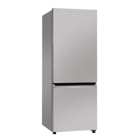 Haier 237 L 2 Star Bottom Mount Refrigerator (HRB-2872IETSA-P, Titanium Steel)-1