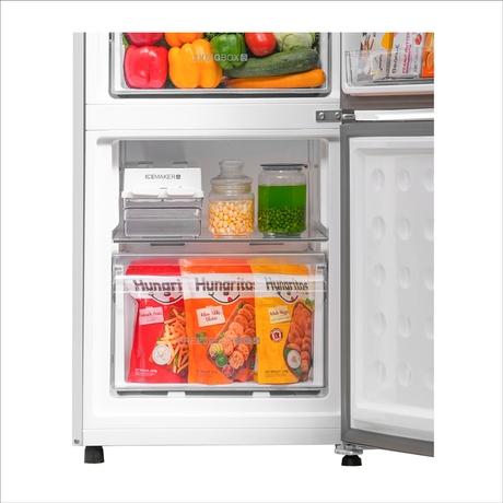 Haier 265 L 2 Star Bottom Mount Refrigerator (HRB-3152PKGA-P, Black Glass)-6