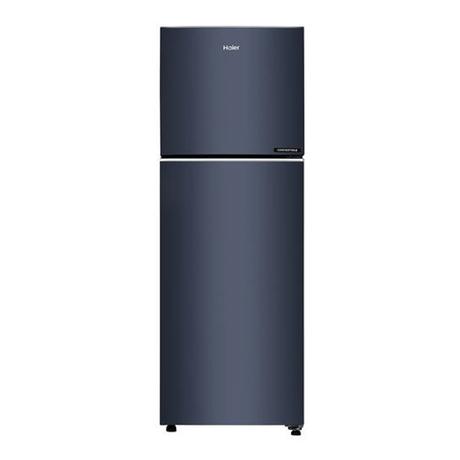 Haier 268 L 2 Star Double Door Refrigerator (HRF-3182IBNSA-P, GE Black)-0