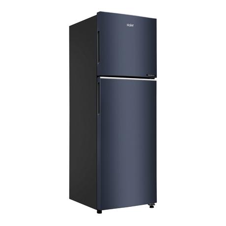 Haier 268 L 2 Star Double Door Refrigerator (HRF-3182IBNSA-P, GE Black)-1