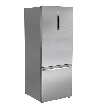 Haier 325 L 2 Star Bottom Mount Refrigerator (HRB-3752BNSA-P, Nickel Steel)-1