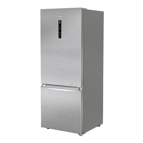 Haier 325 L 2 Star Bottom Mount Refrigerator (HRB-3752BNSA-P, Nickel Steel)-2