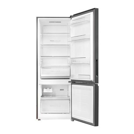 Haier 325 L 2 Star Bottom Mount Refrigerator (HRB-3752BNSA-P, Nickel Steel)-3