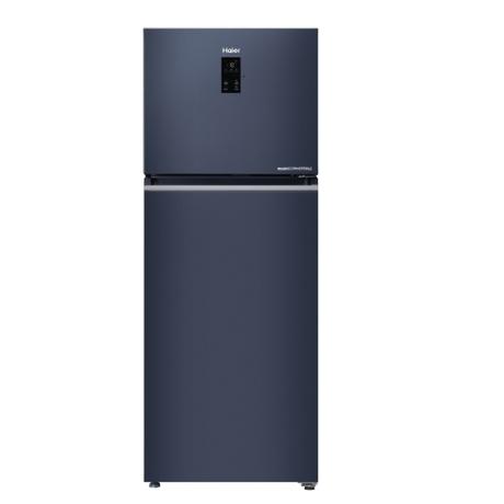 Haier 328 L 2 Star Double Door Refrigerator (HRF-3782BLGKA-P, Graphite Black)-0