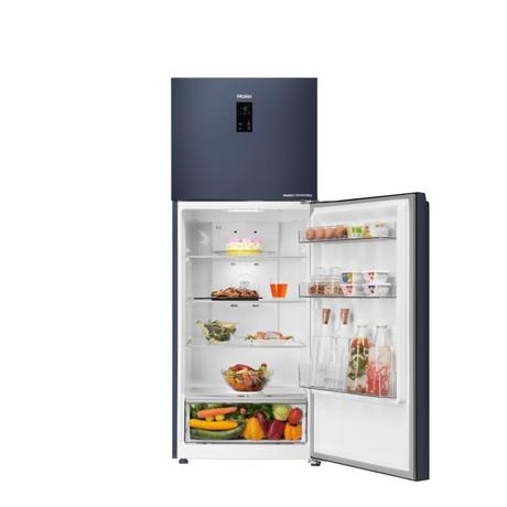 Haier 328 L 2 Star Double Door Refrigerator (HRF-3782BLGKA-P, Graphite Black)-6