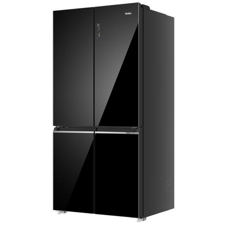 Haier 630 L Side by Side Refrigerator (HRB-700KGU1, Black Glass)-0