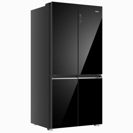 Haier 630 L Side by Side Refrigerator (HRB-700KGU1, Black Glass)-1