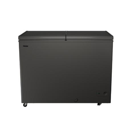 Haier 310 L 4 Star DDTCNV HFC-335DET4 TN Deep Freezer, Titanium Grey-0
