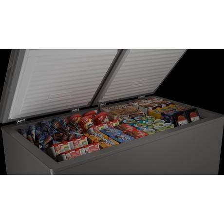Haier 310 L 4 Star DDTCNV HFC-335DET4 TN Deep Freezer, Titanium Grey-3