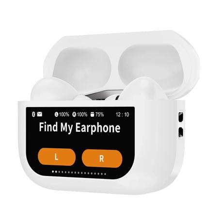 Hammer Screen TWS Headphone, White-5