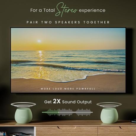 Hammer Drop 5 W Bluetooth Speaker, Green-3