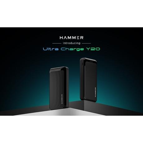 Hammer Ultra Charge Y20 20000 mAh 22.5 W Power Bank-7