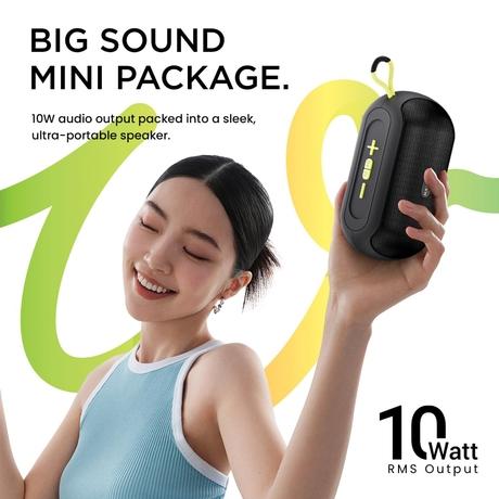 Hammer Wave 10 W Bluetooth Speaker, Black-1