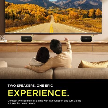 Hammer Wave 10 W Bluetooth Speaker, Black-3