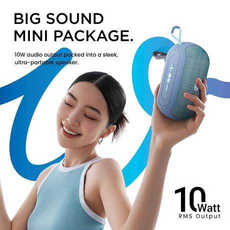 Hammer Wave 10 W Bluetooth Speaker, Blue-1