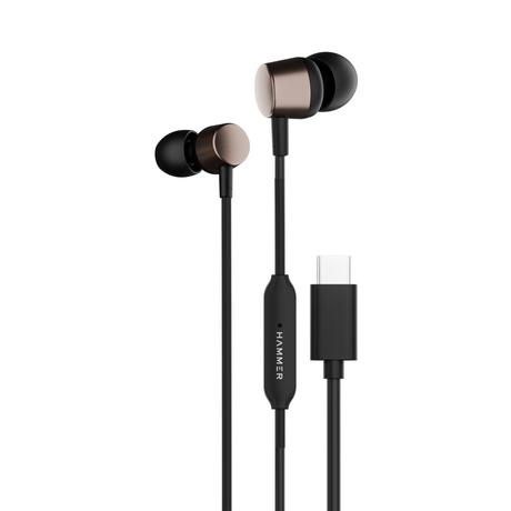 Hammer Nova 2 Type C Earphone, Black-0