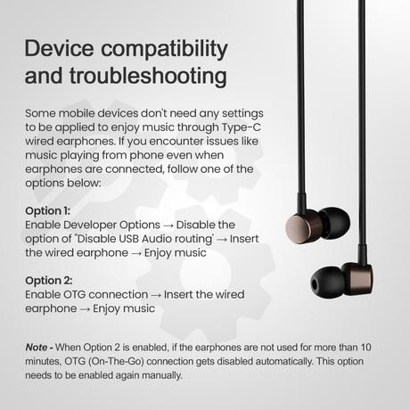Hammer Nova 2 Type C Earphone, Black-5