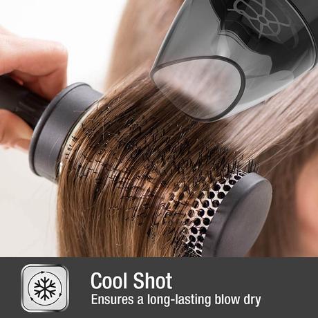 Havells 1600 Watts Hair Dryer, 3 Heat Settings, Heat Balance Technology, Cool Shot Button, HD3181, Black-6