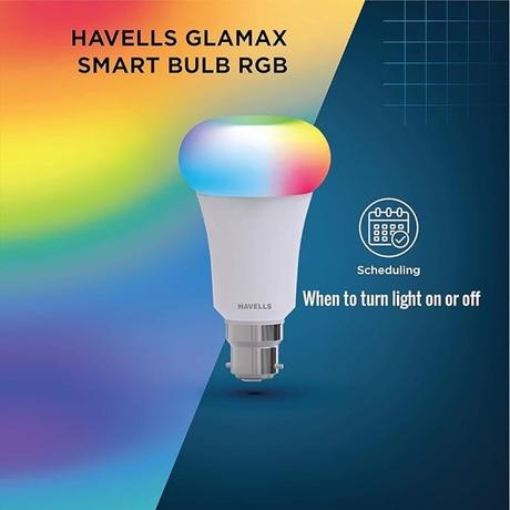Havells Glamax Smart LED Bulb 9 W, B22 RGB-1