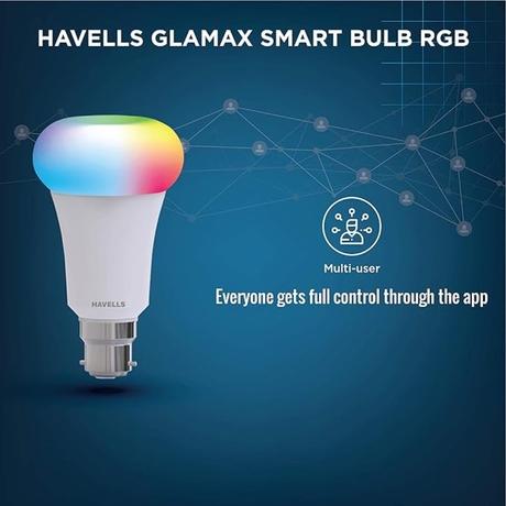 Havells Glamax Smart LED Bulb 9 W, B22 RGB-2