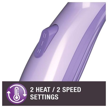 Havells 1200 Watts, Hair Dryer, 2 Heat Settings, 2 Speed Settings, HD1902, Lavender-7