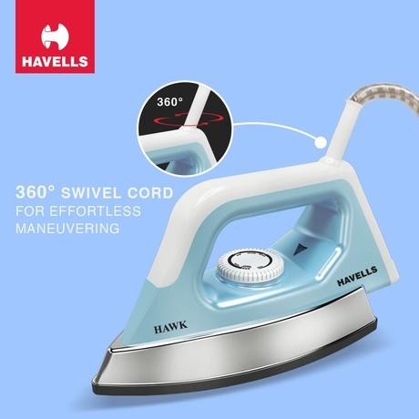 Havells Hawk Heavy Weight Dry Iron 1100 W-8