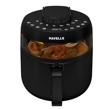 Havells Prolife Crystal 5 L Air Fryer 1500 W-0