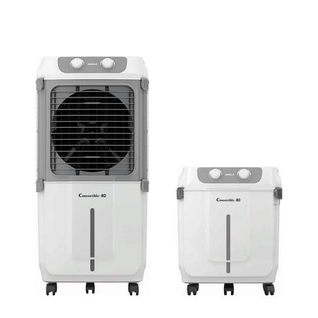 Havells Convertible 80 Desert cooler, 80 L, White & Grey-0