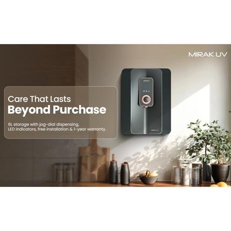 Havells Mirak 6 L RO + UV + Alkaline Water Purifier, Black-4