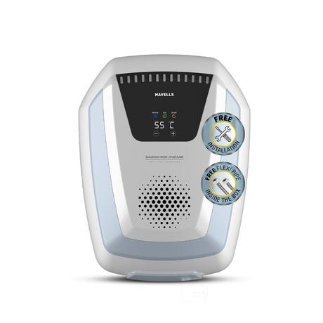 Havells Magnatron Prime 25 L Storage Water Heater with Induction Technology, No Heating Element, 25% Faster Heating, Scaling Resistance, Energy Saving, Eco Mode & Remote Control (Hard Water Suitable)-0