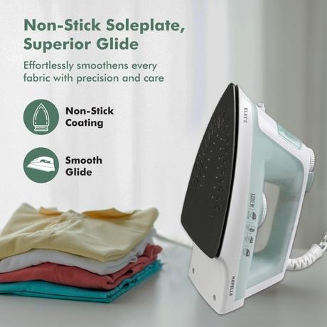 Havells Elece Steam Iron 1200 W, Pista Green-3