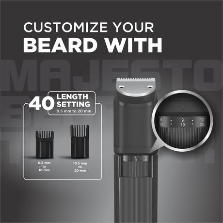 Havells Titanium BT8888 IPX7 Beard Trimmer, Black-4